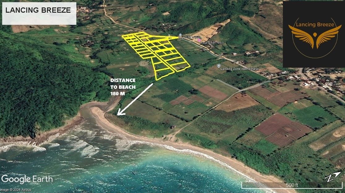 Dijual Tanah kapling di pantai Lancing lombok tengah