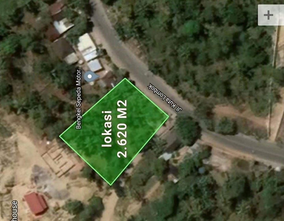 Tanah dijual di Kuta